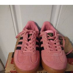 #BRANDNEW,#ADDIDAS,#SAMBAS,#CLASSIC,#SIZE 71/2,#purple Pink 