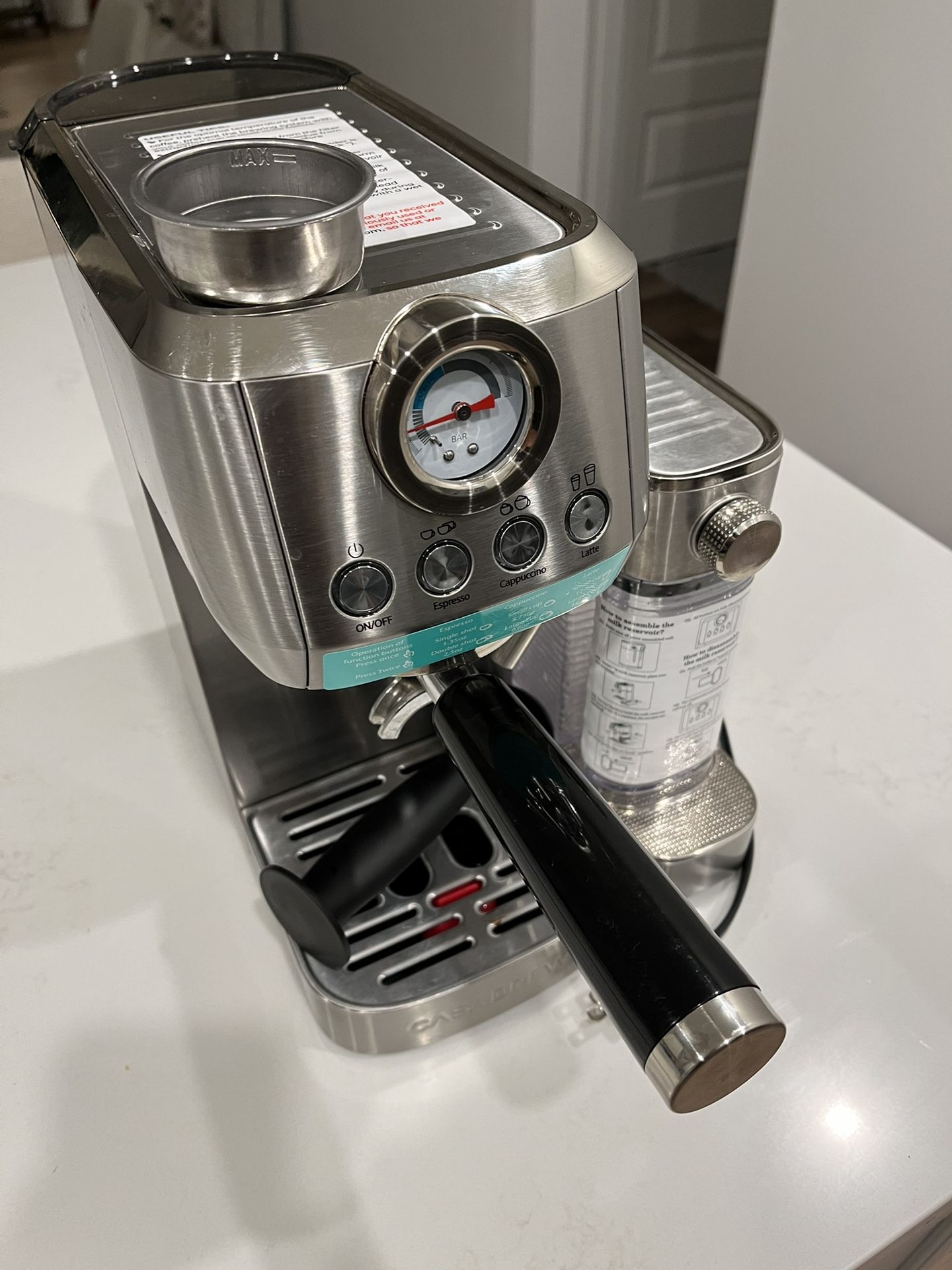 Casabrews 3700 Latte, Cappuccino, Espresso Maker