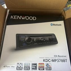Brand New Kenwood KDC-MP378BT