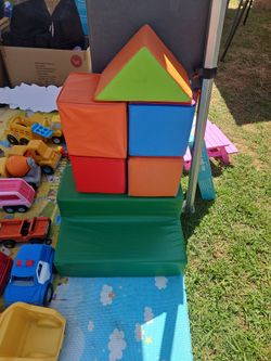 Kids Soft Foam Building Blocks Set