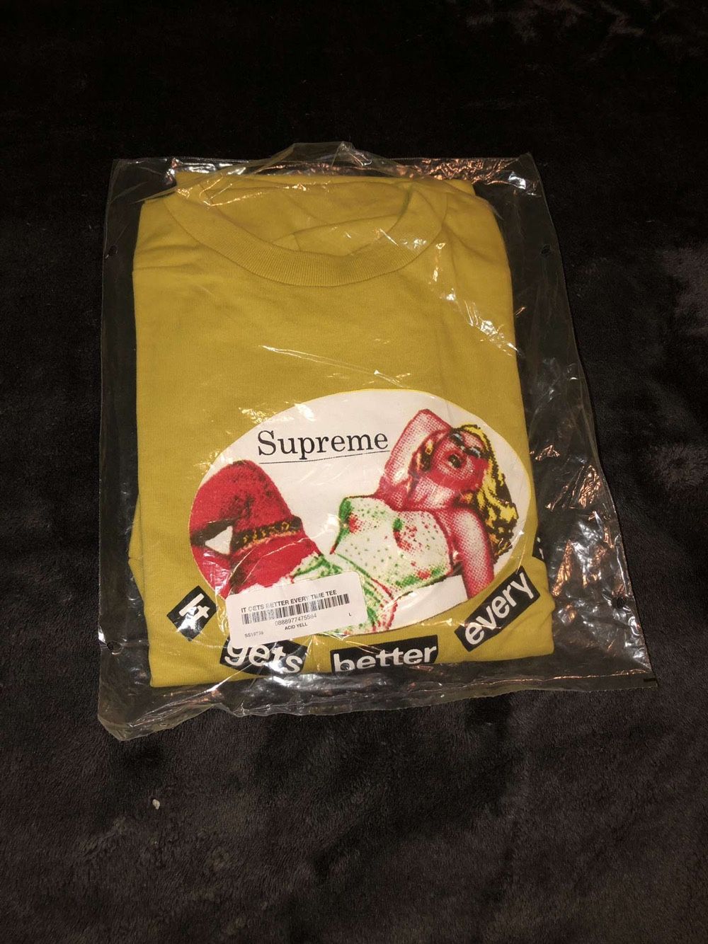 it’s gets better every time supreme tee