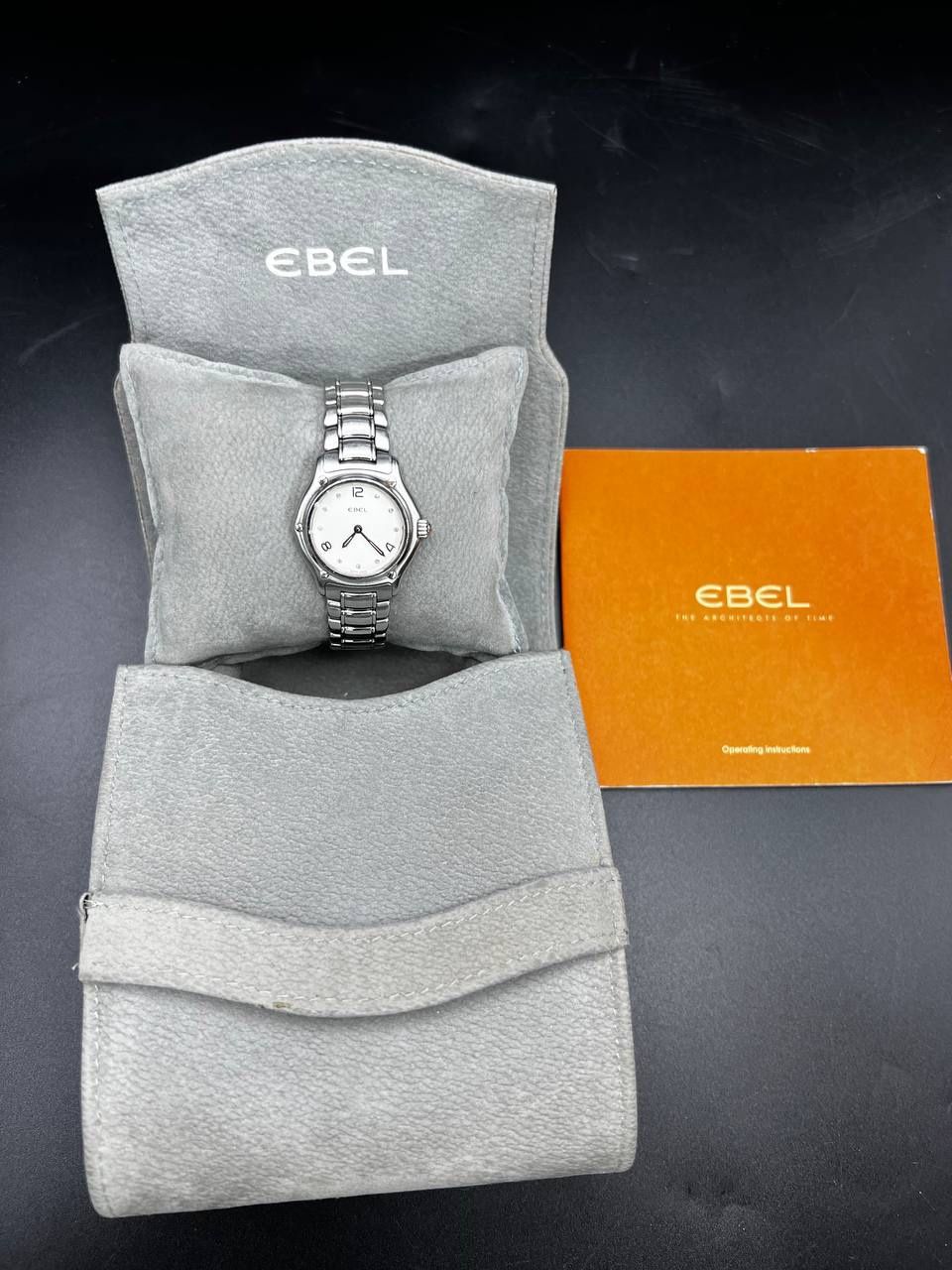 EBEL 1911 miniSilver Dial Stainless Steel Ladies Watch SZ up to 6,5”