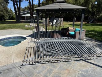 Wrought iron fence panels for sale