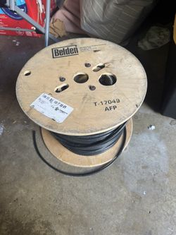 MTR Communications Cable In Wood Reel 1000 ft