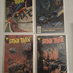 1970s Star Trek Whitman Variant Comic Book Lot