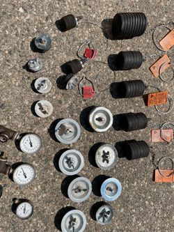 Test plugs for plumbing.