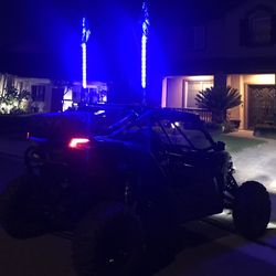 LED Whips Yamaha Canam Maverick X3 Rhino Yfz Trx Talon Rzr Hp