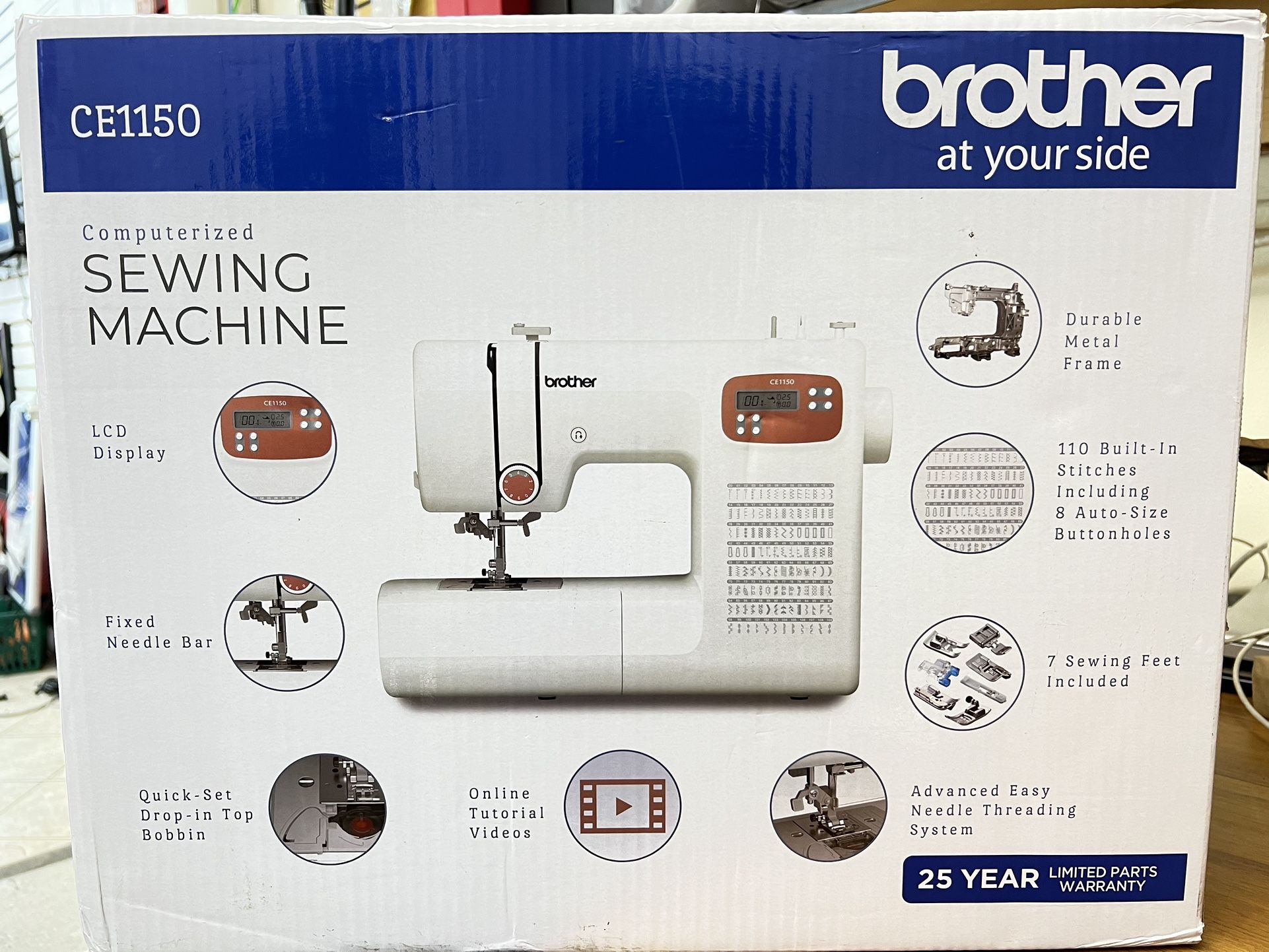 Brother CE1150 Computerized Sewing Machine R1