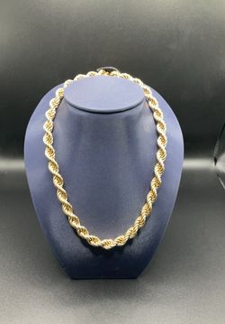 14k Hollow Rope Chain
