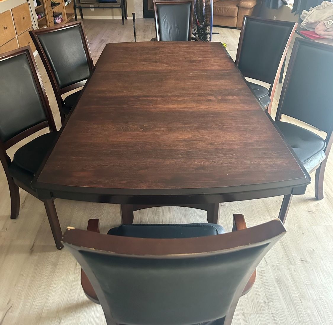 8pc Solid Wood Dining Set