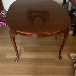 Kitchen Table And Leaf 