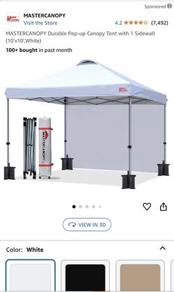 NEW Master Canopy 10x10