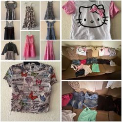Girl Bundle Clothes Size 6-7 