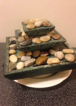 Rock water fountain