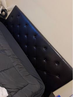 Bed frame with drawers