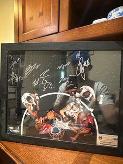 Brooklyn Nets Multi signed 16x20 Photo
