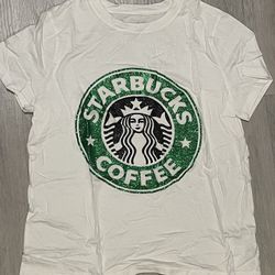 Starbucks Glitter Women Shirt