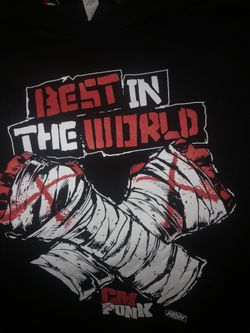 Rare AEW CM Punk Arena Exclusive Shirt Size Medium