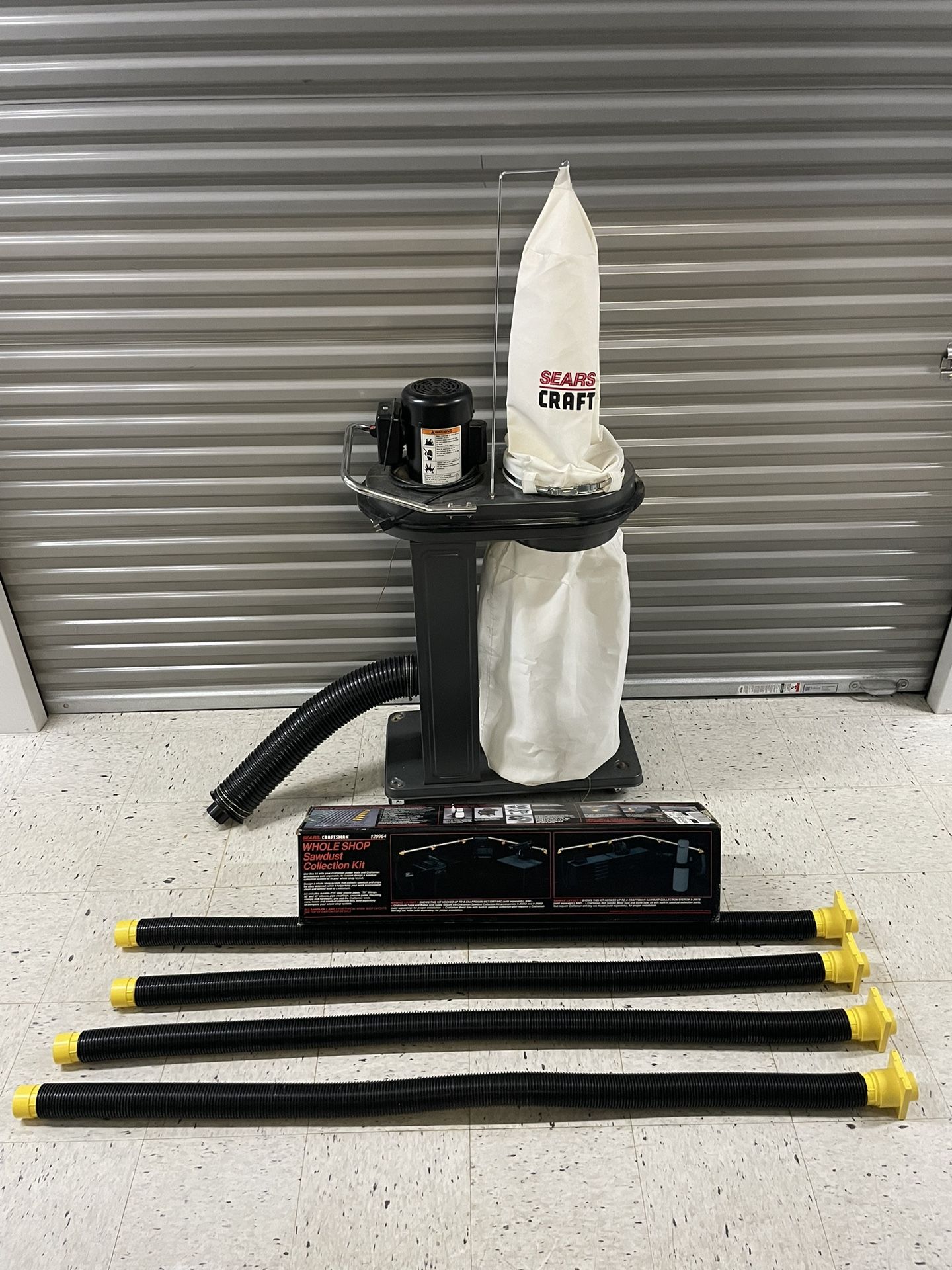 New Vintage Craftsman Dust Collection System