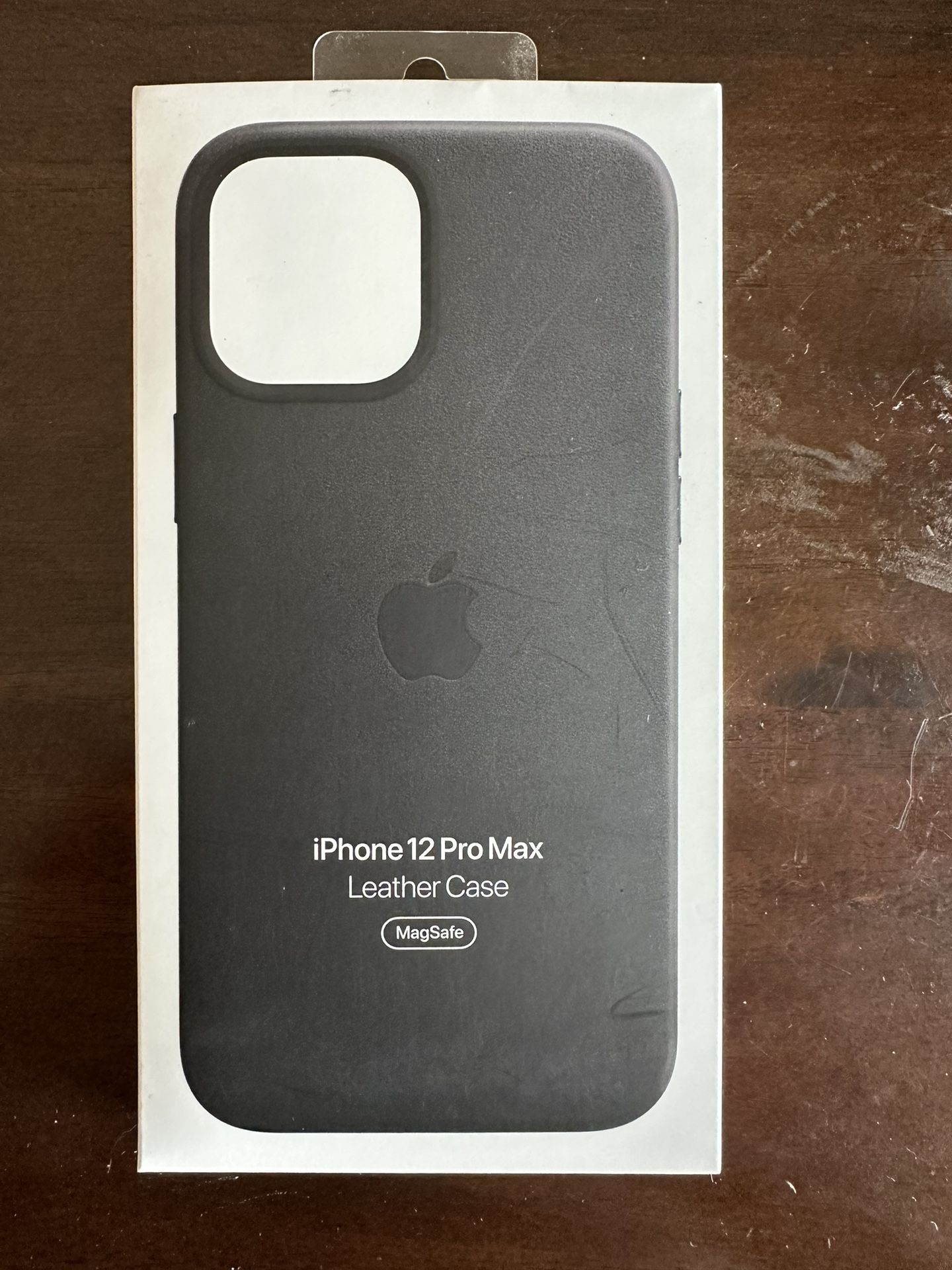 Gently Used Black Leather iPhone 12 Pro Max Case