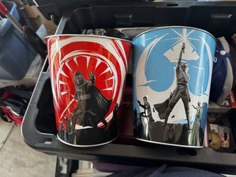 Star Wars Metal Popcorn Buckets