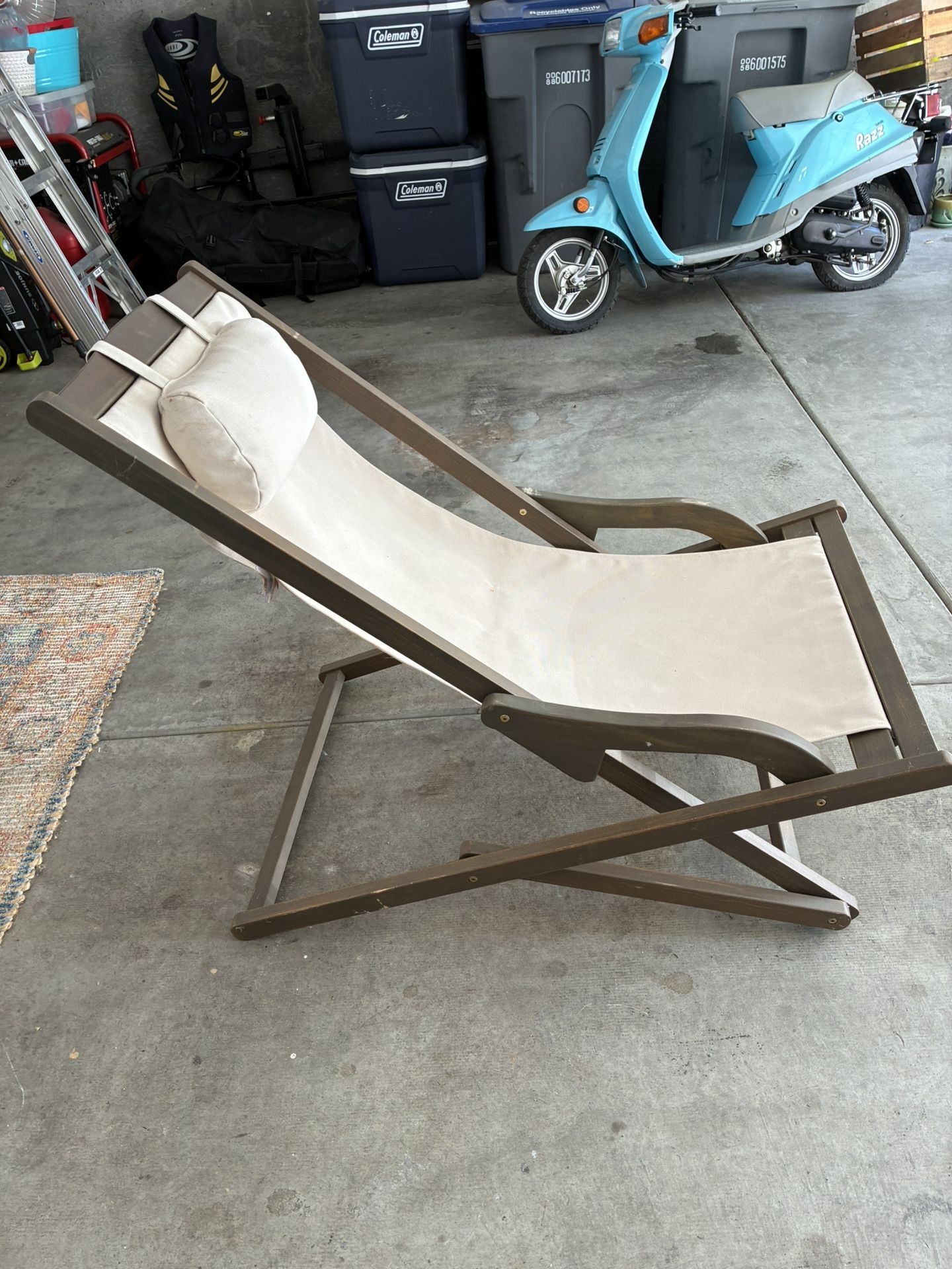 Rocking Sling Back Chair