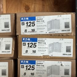 125amp 8 Slot Sub Panels 