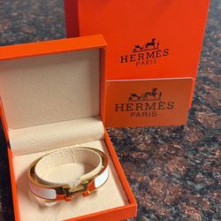 CERTIFIED Hermes Bangle Bracelet 