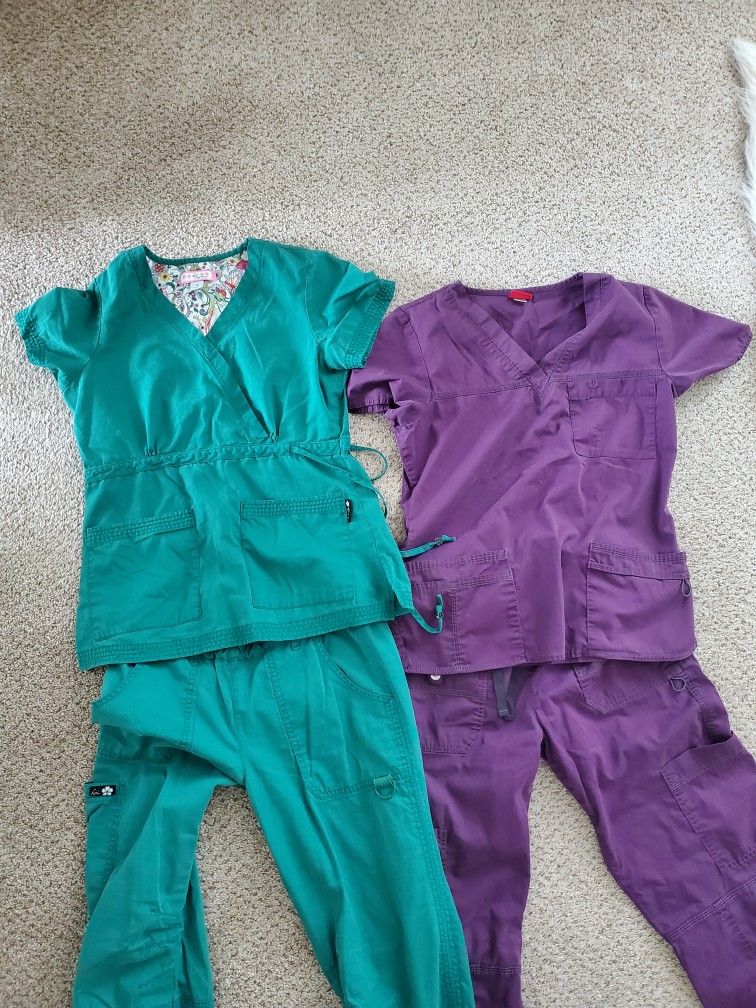 2 Sets Of Scrubs -small