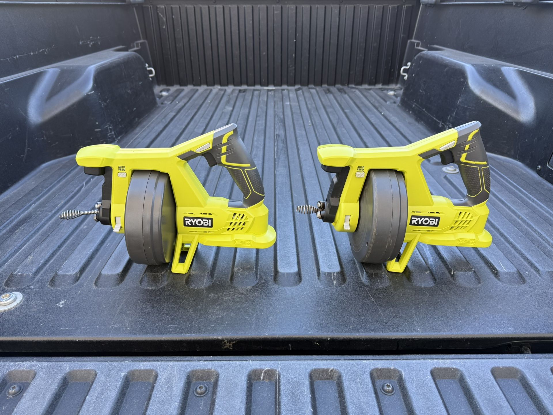 RYOBI ONE + 18V Drain Auger (Sold as is) **$50 for both**