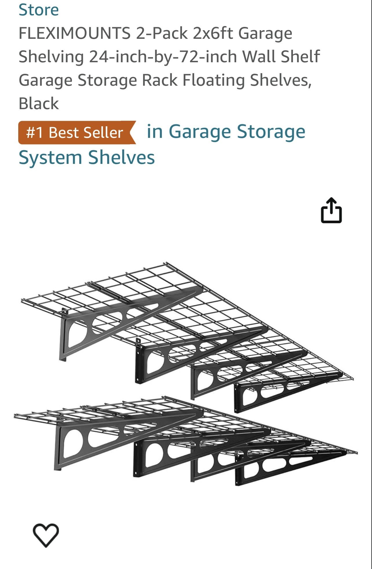 Garage Storage System Shelves