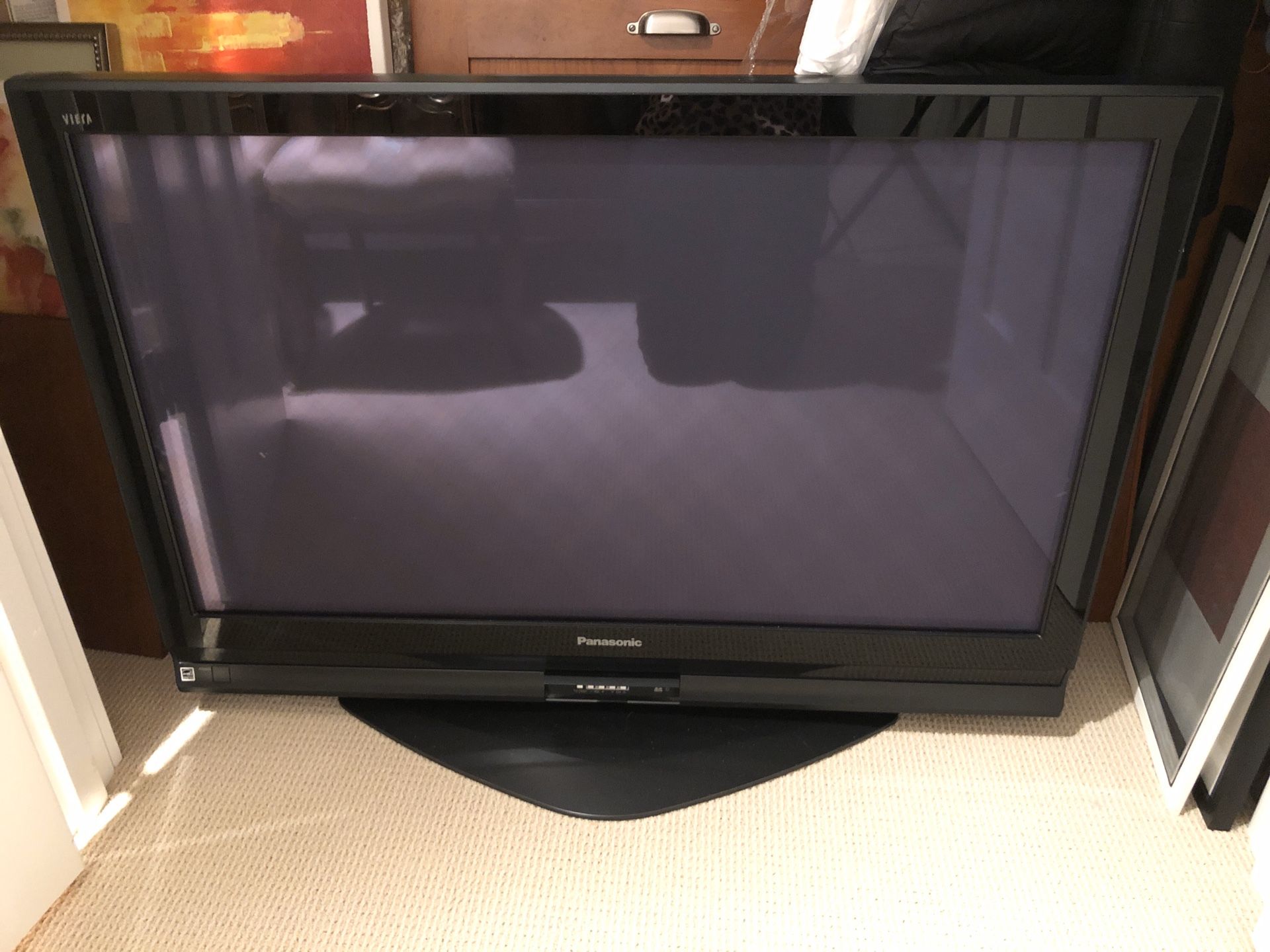 42” Panasonic HD plasma tv with stand