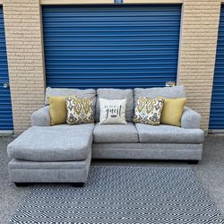 Free Delivery-L shaped couch