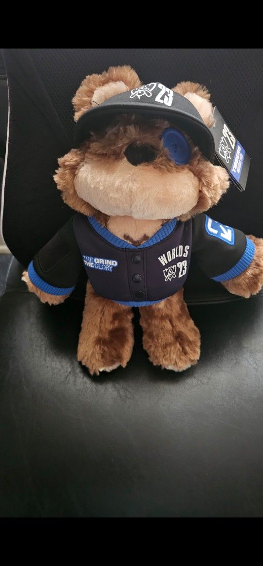 League of Legends Worlds 2023 TIBBERS Plush Doll Riot Games Authentic Goods