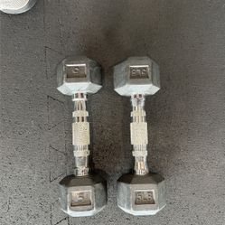 Pair Of 5lb Dumbbells