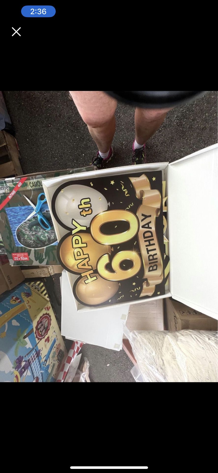 Party Pack For 60 Birthday