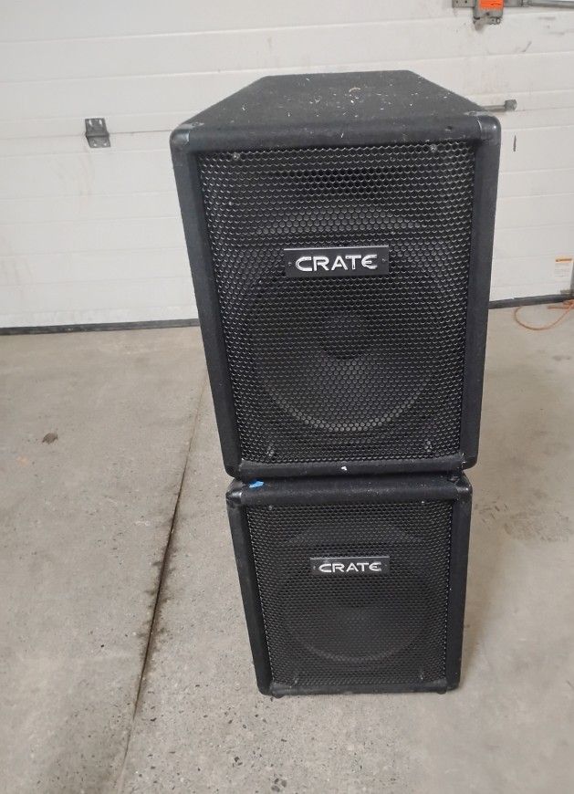 Crate P12 PA Speakers