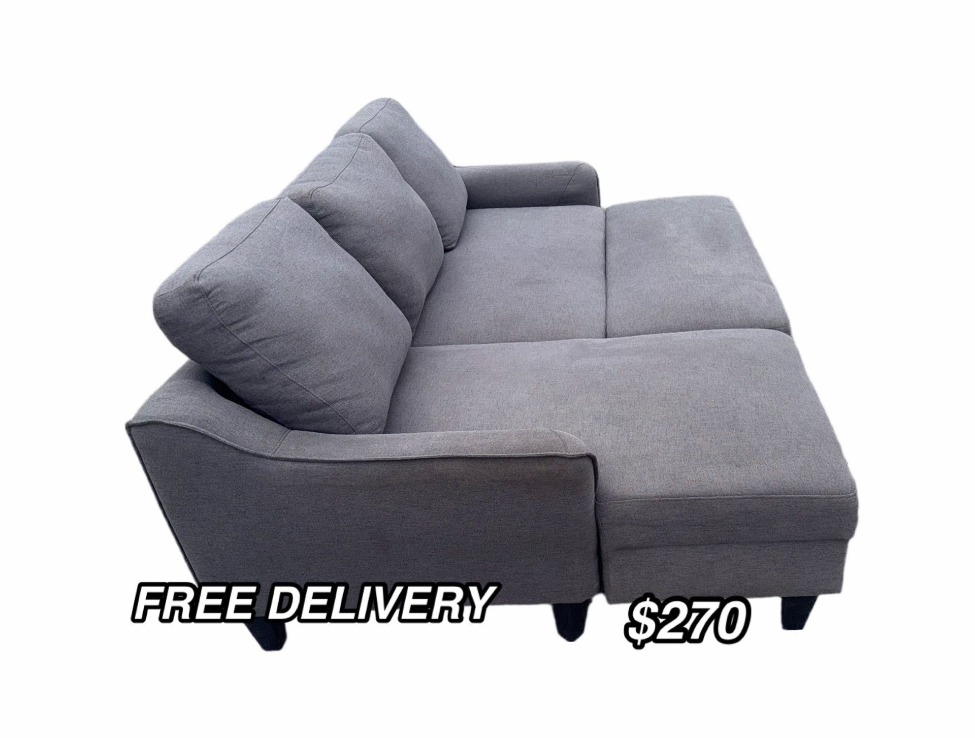 PULL OUT BED SECTIONAL SOFA COUCH SALA FREE DELIVERY