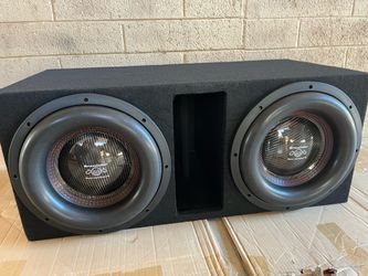 Mrmusicman Bass Machine 12 inch subs in box - $399