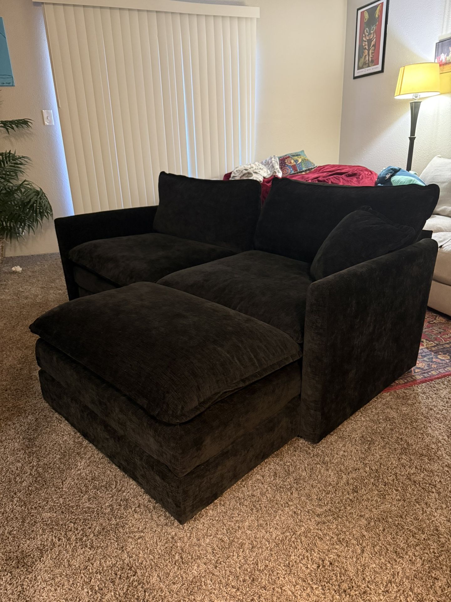 black couch