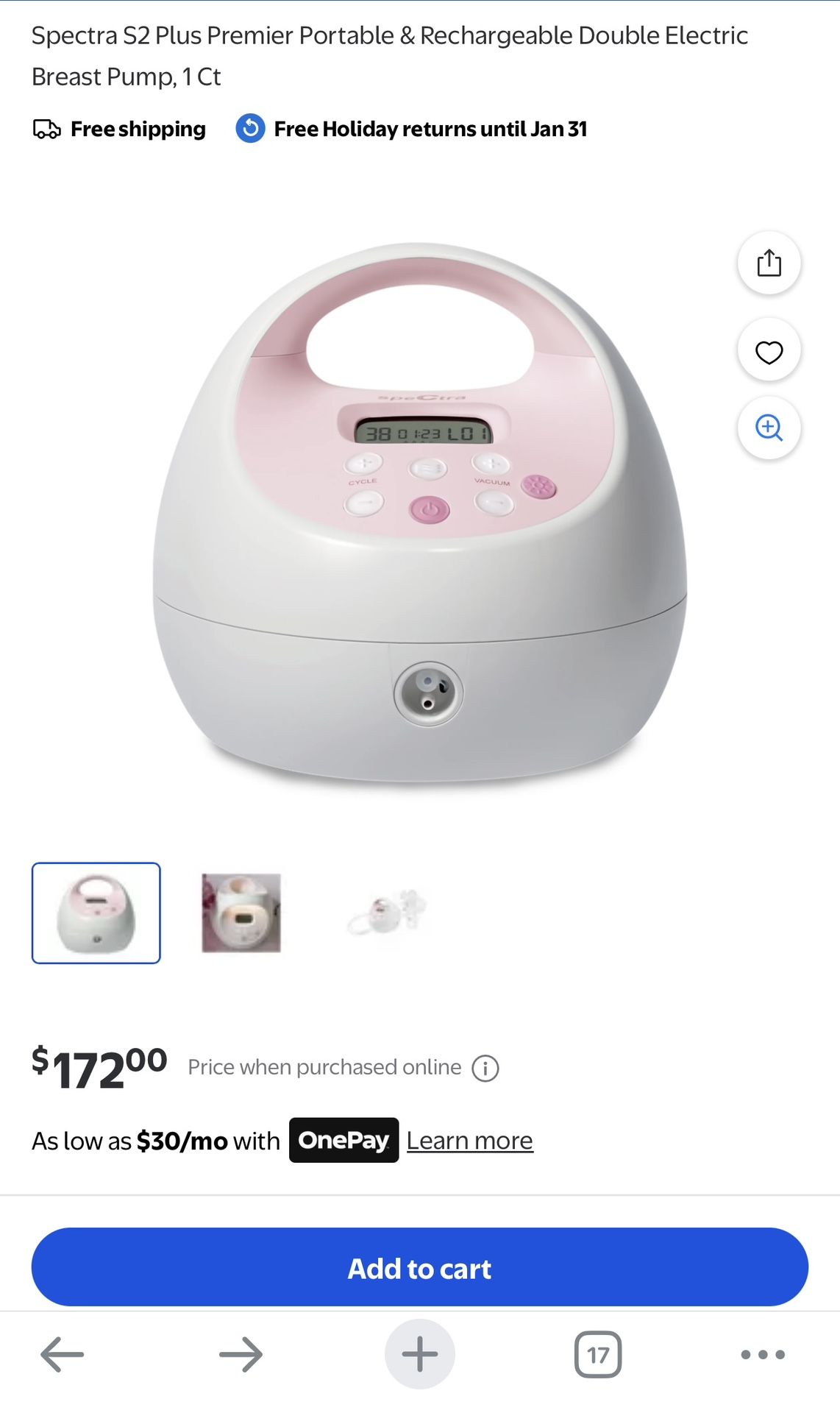 Brand New Breast Pump - Spectra