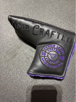 Tyson lamb custom putter head cover
