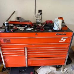 Snap On 54" Tool box And Tools