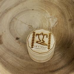 Wood Round wedding box