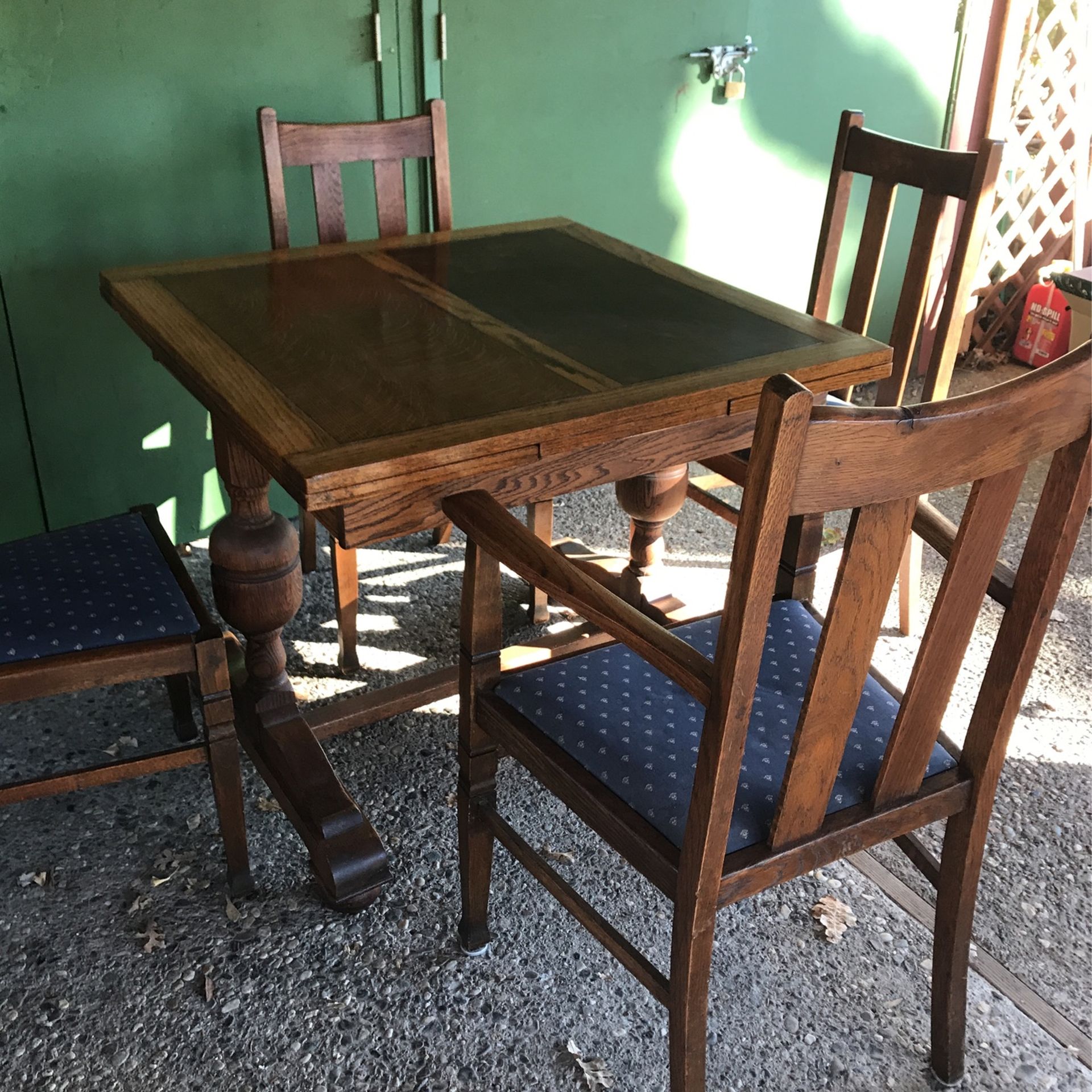 Solid Oak Antique Table