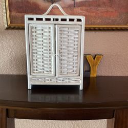 Doll Armoire With Doll Dresses