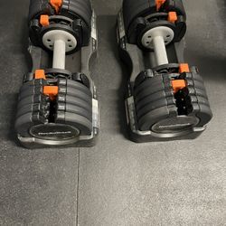 NordicTrack Adjustable Dumbbells (10–55 lb) – Space Saver