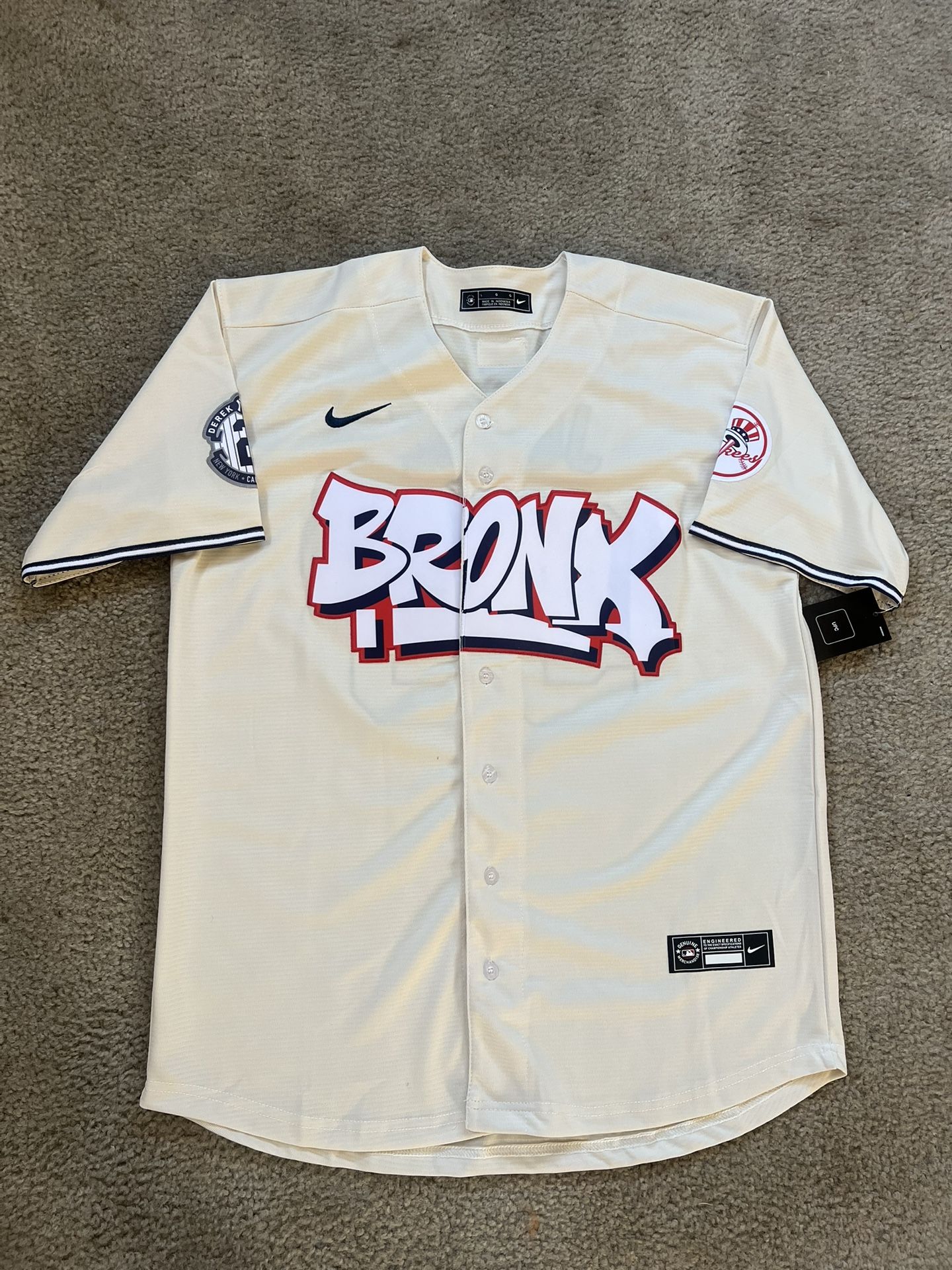 MENS AARON JUDGE NEW YORK YANKEES BRONX JERSEY L