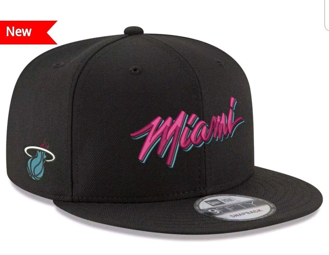 Miami heat South Beach Miami vice color City series snapback hat for Sale  in Cleveland, OH - OfferUp