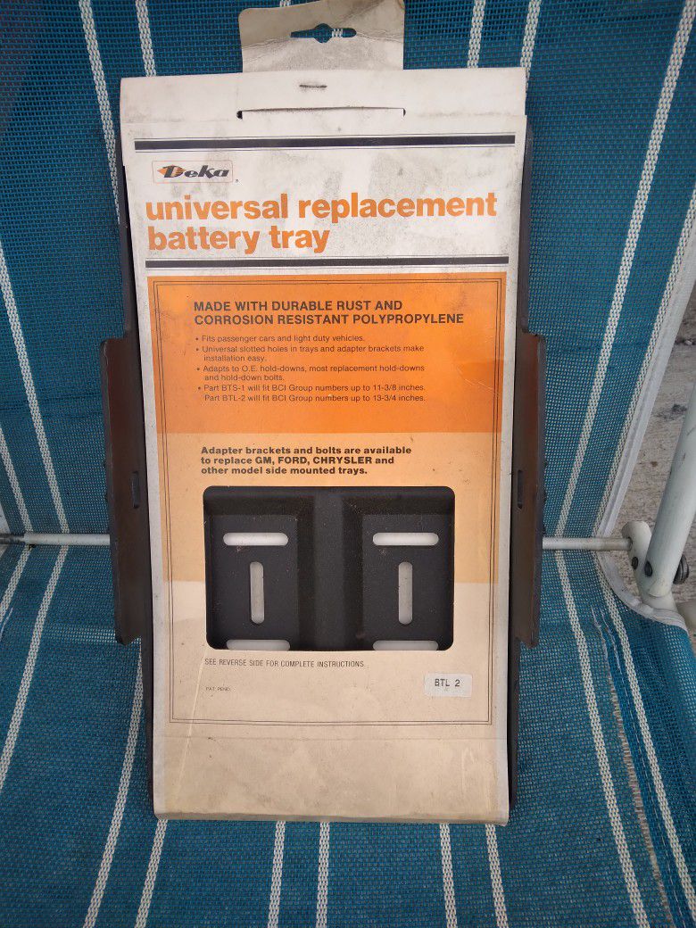 Car Battery Tray